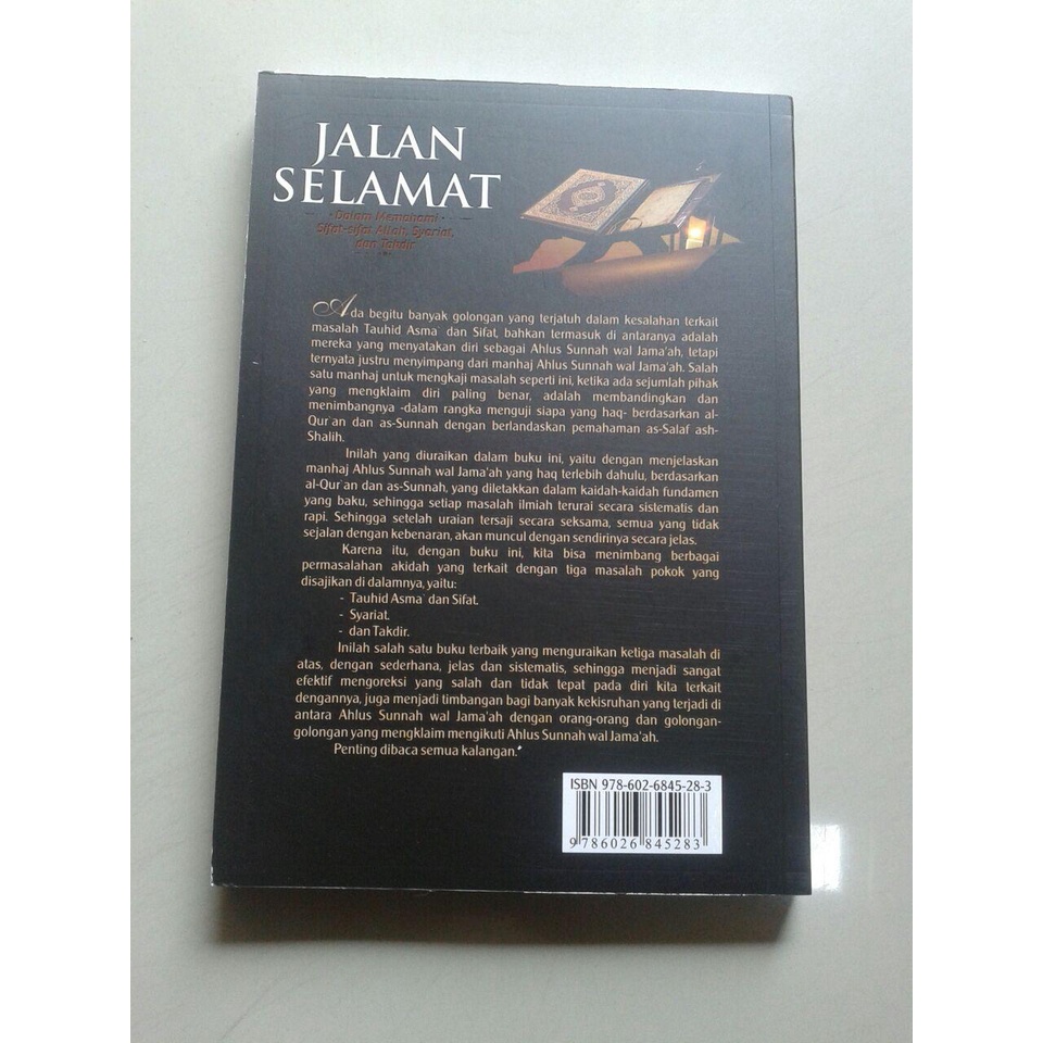 Buku Jalan Selamat Dalam Memahami Sifat-Sifat Allah, Syariat dan Takdir - Darul Haq