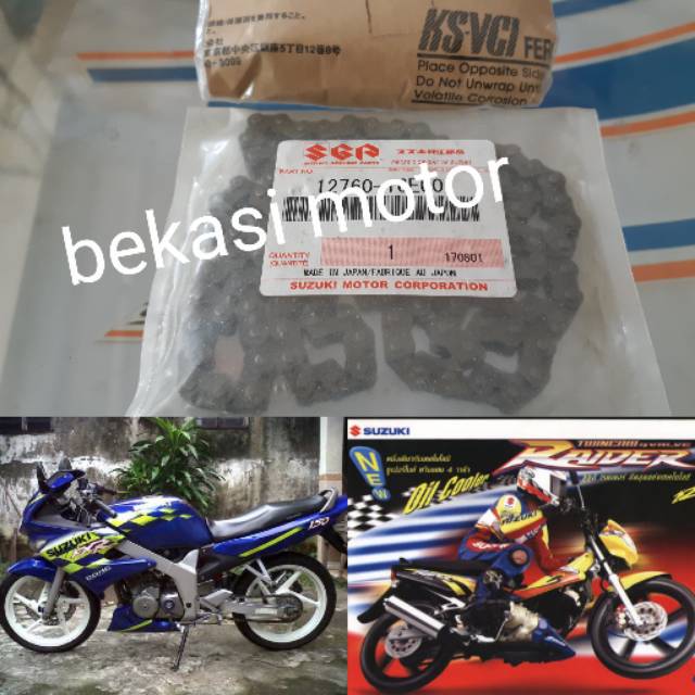 rantai keteng suzuki FXR raider 125 original impor JAPAN