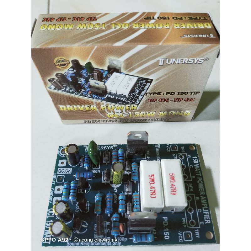 drever power ocl 150w mono