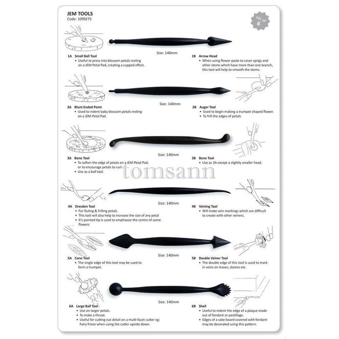

KUE-PENGHIAS-ALAT- SALE FONDANT TOOL ALAT MINI ISI 14/SET CLAY GUMPASTE DEKORASI CAKE KUE -ALAT-