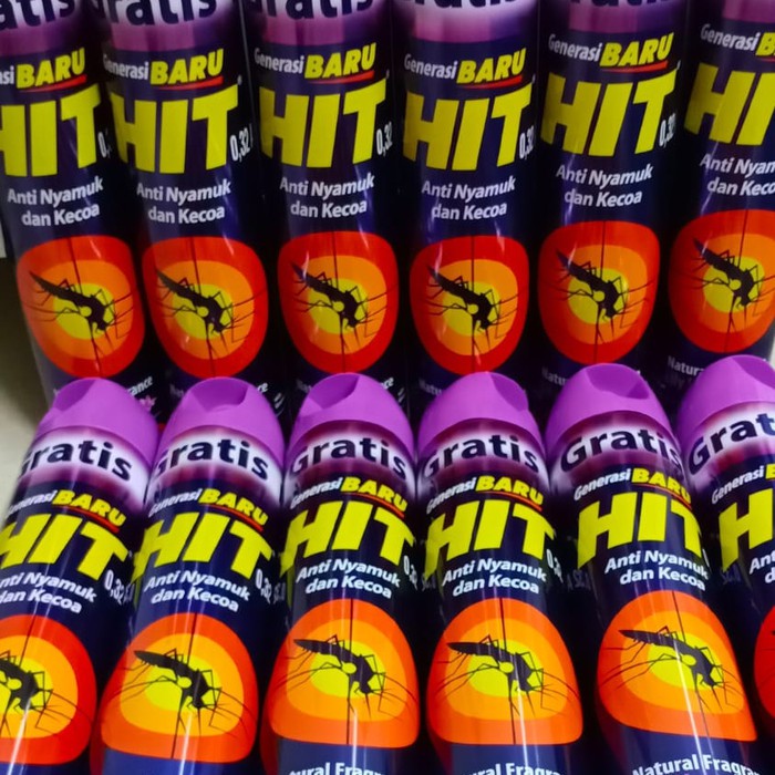 Hit Spray wangi Lily Blossom Kaleng 600ml