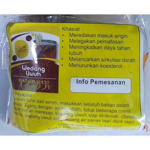 

Wedang Uwuh Premium Fresh