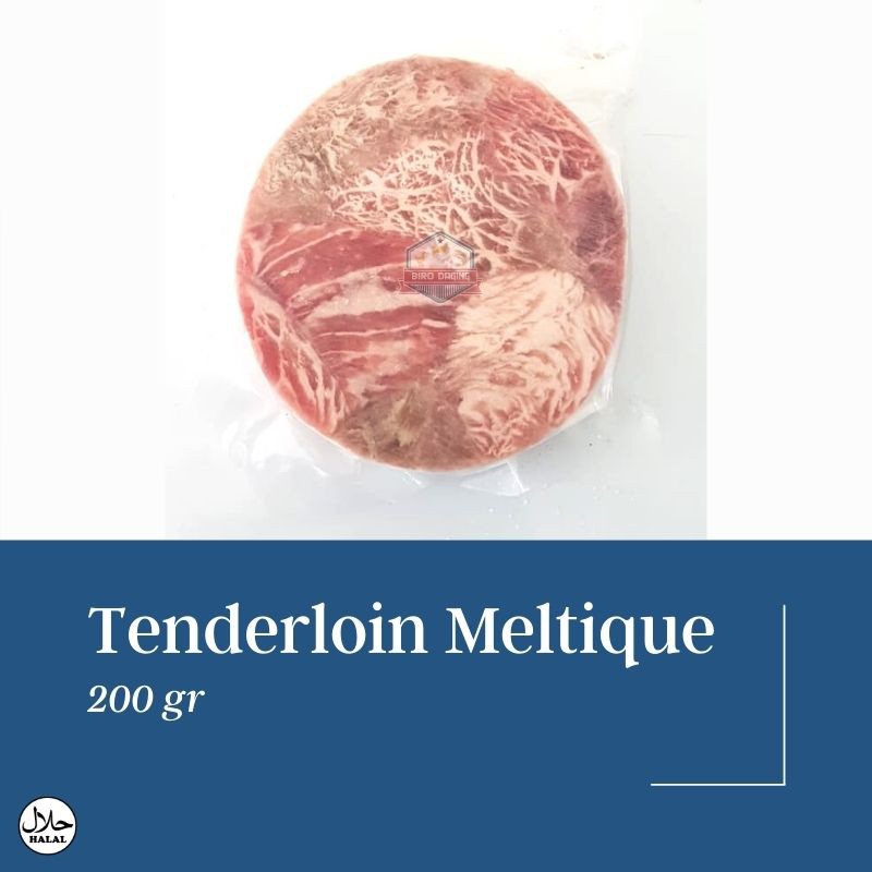 

Daging sapi wagyu tenderloin round tenderloin meltik / Meltique Beef Steak 200gr
