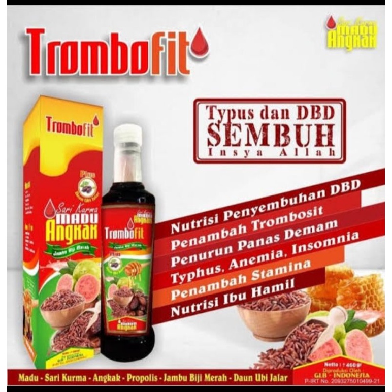 

madu/madu angkak/sari kurma/trombofit