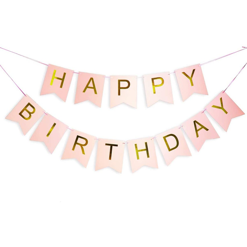 BANNER HAPPY BIRTHDAY / BANNER ULANG TAHUN / BIRTHDAY FLAG
