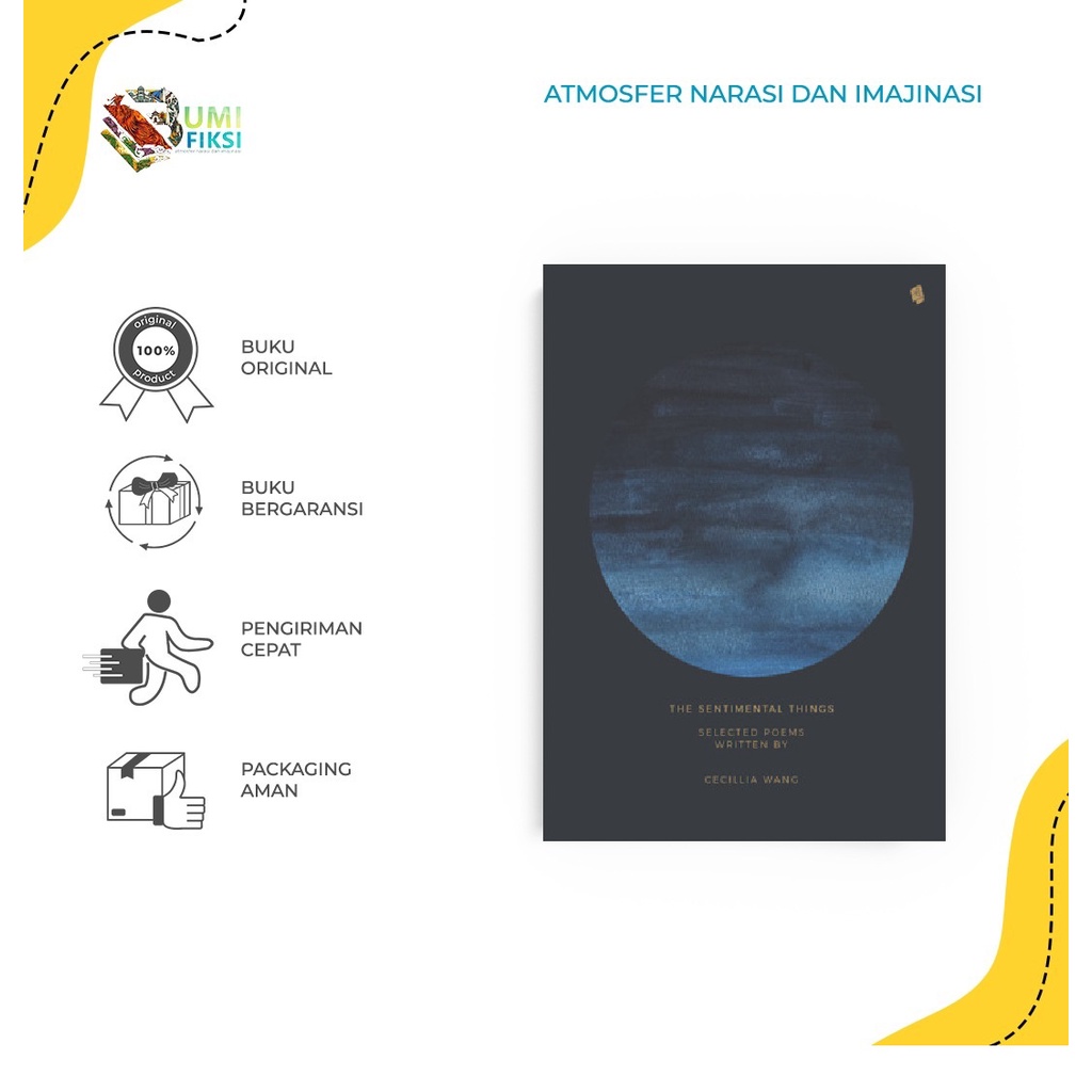 NOVEL - THE SENTIMENTAL THINGS - CECILLIA - BUKUNE - BUMIFIKSI