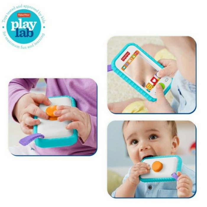 FISHER PRICE Baby Fun Phone Mainan HP Anak Baby Toys Mainan Edukatif