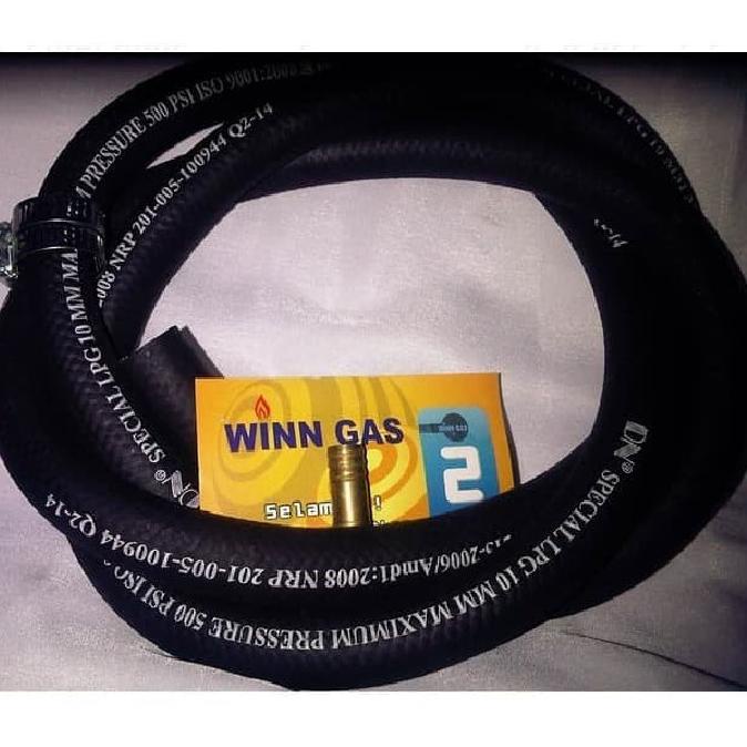 Selang Gas LPG DN 500 PSI kualitas terbaik berlapis 3 Anti Meledak