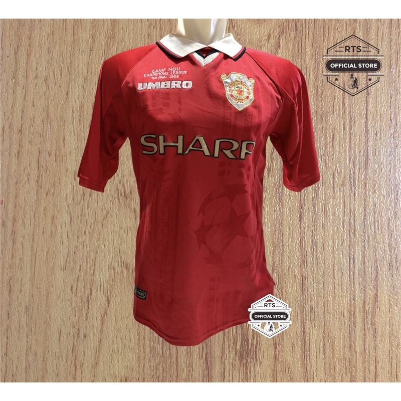 Jersey RETRO MU 1998/1999 Versi UCL | Jersey MU Retro 98