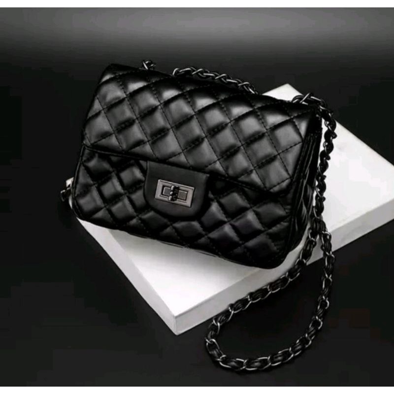 Tas selempang tali rantai/ Tas wanita murah/ Tas Jalan2/ Tas pesta