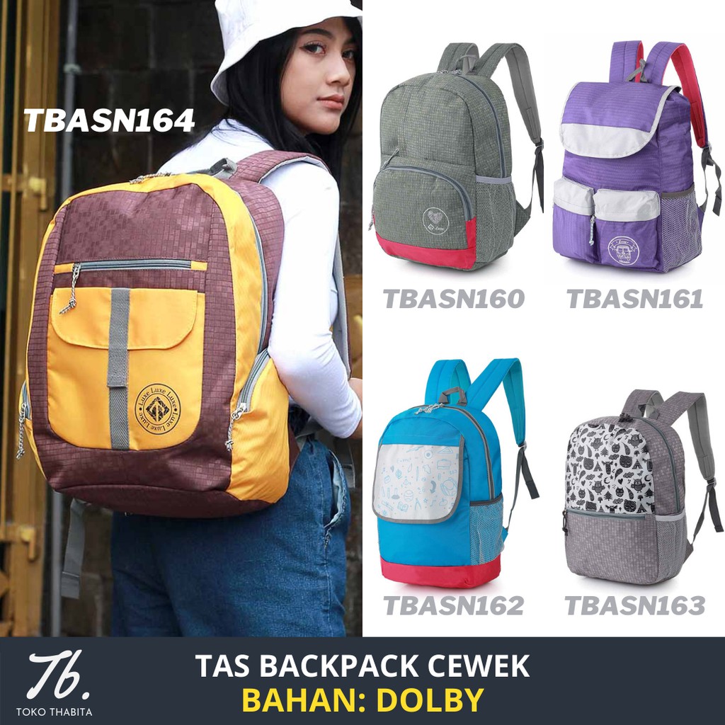 Tas Backpack Wanita Ransel Sekolah