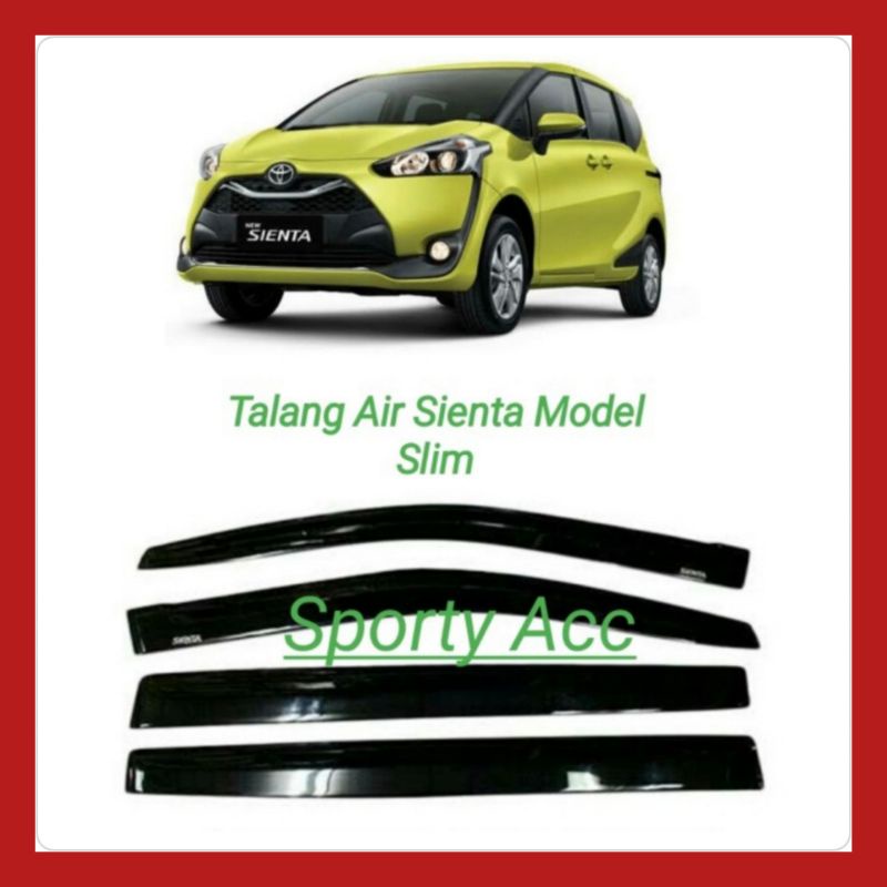 Talang Air Sienta Model Slim