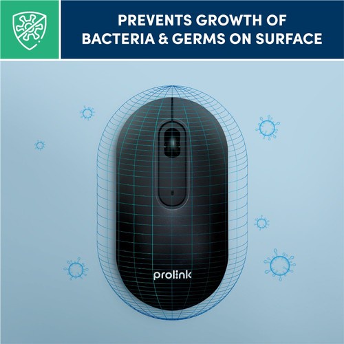 Prolink MACA Wireless Mouse Anti Bacterial Silent Click 1600DPI GM2001