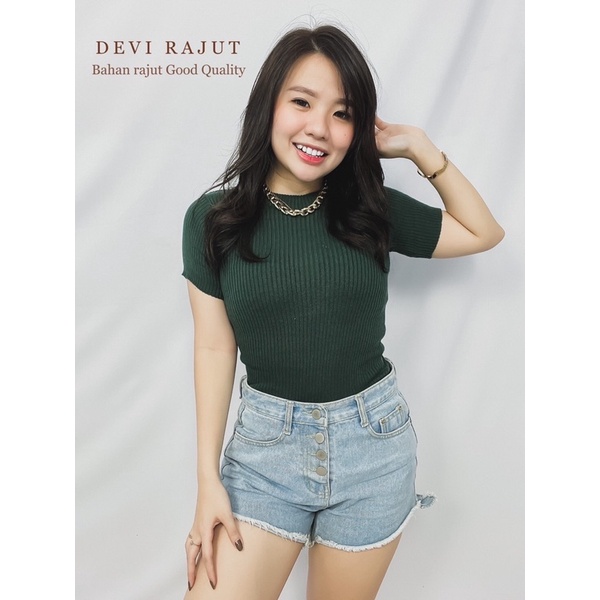 MDLV ~ BG DEVI RAJUT // BAJU RAJUT // ATASAN RAJUT // FASHION WANITA