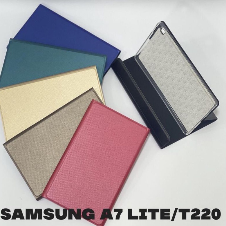 Sarung Bookcover samsung Tab A7 Lite T225 Flip cover book cover Samsung Tab A7 lite Tab A 7 lite 8.7 inch T220 T225 2021