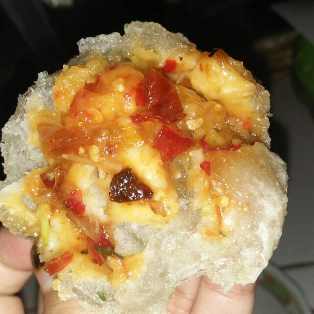 

Cireng isi Keju Pedas