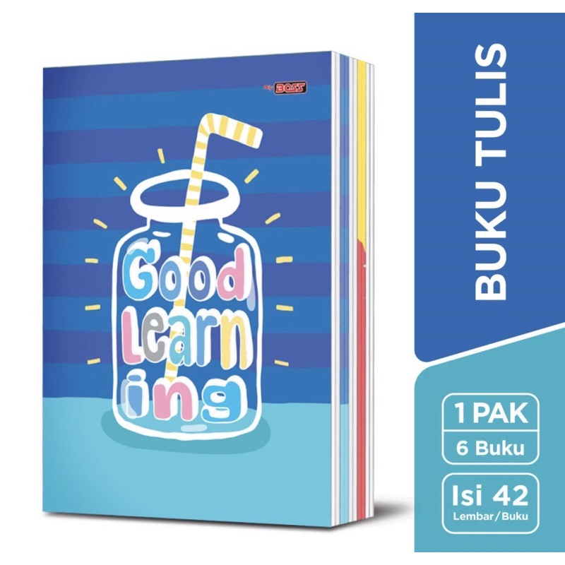 

BUKU TULIS BIG BOSS 42 LEMBAR ( Isi 6 buku )