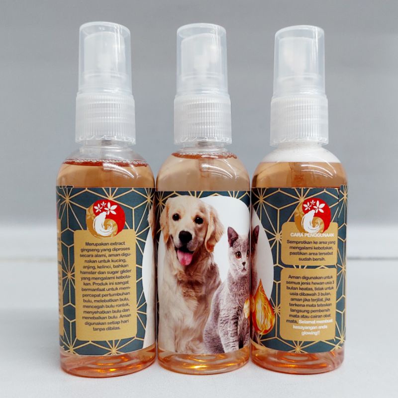 FURTONIC 60 ML - Ekstrak Ginseng Penumbuh Bulu Kucing Vitamin Bulu Kucing Obat Bulu Rontok Kucing Obat Kucing Botak