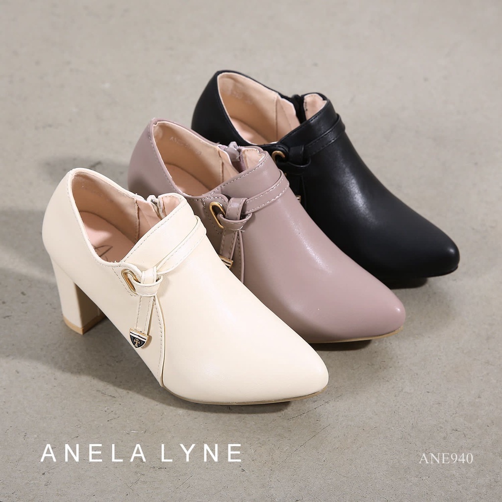 ANELA LYNE ALEXSA BOOTS HEEL SHOES ANE940 ORIGINAL