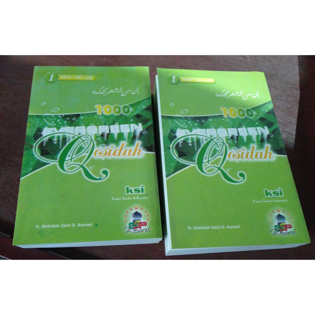 Buku Qosidah Evergreen