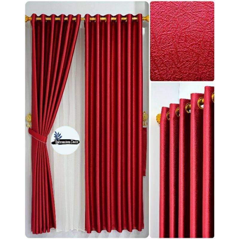 Gorden Blackout Polos import Premium Gorden PIntu Minimalis Gorden Jendela Minimalis Gorden murah