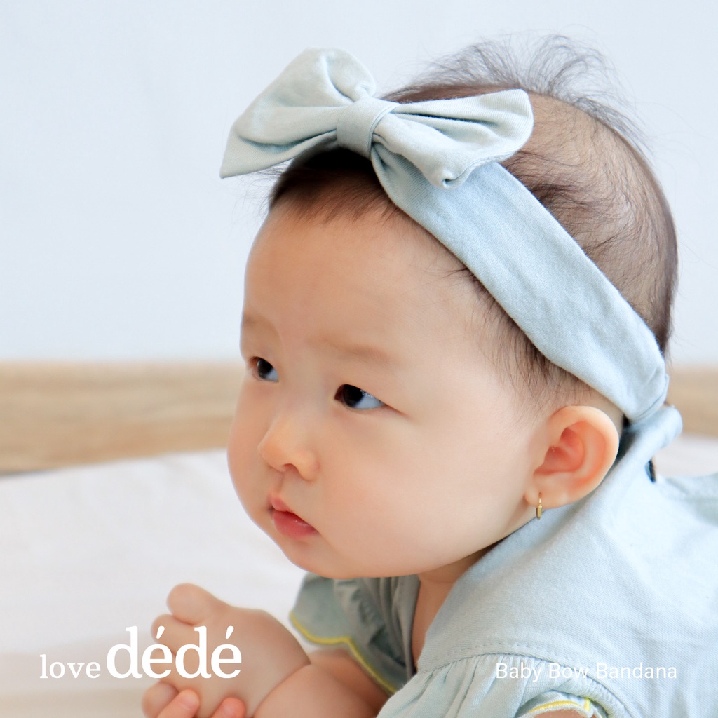 Baby Bow Bandana Lovedede Bando Pita Bayi Lucu KOREAN BANDANA MARYROSE ROSALIE