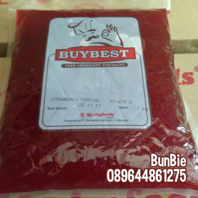 

Toko-Bahan-Kue- Topping Stroberi 1Kg (Marizafoods) -Terlengkap-Termurah-Dijamin.