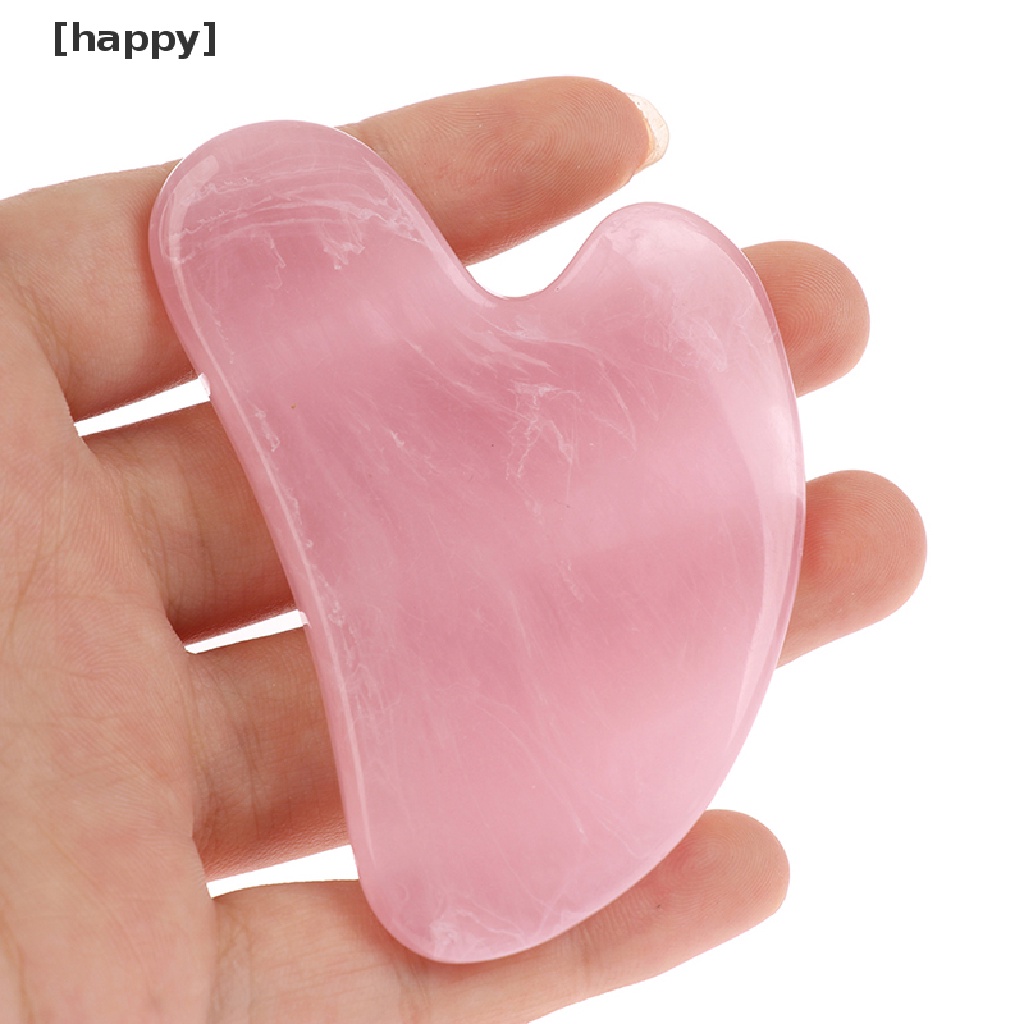 HA 1pcs Guasha Scraping Massage Scraper Face Massager Acupuncture Gua Sha Board ID