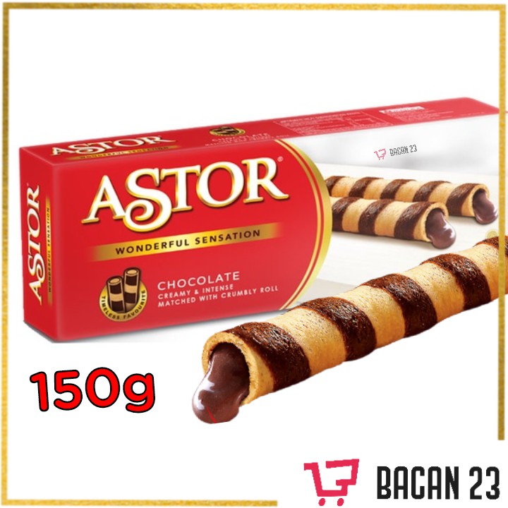 

Astor Cokelat ( 150 gr ) / Wafer Stik Coklat / Bacan 23 - Bacan23