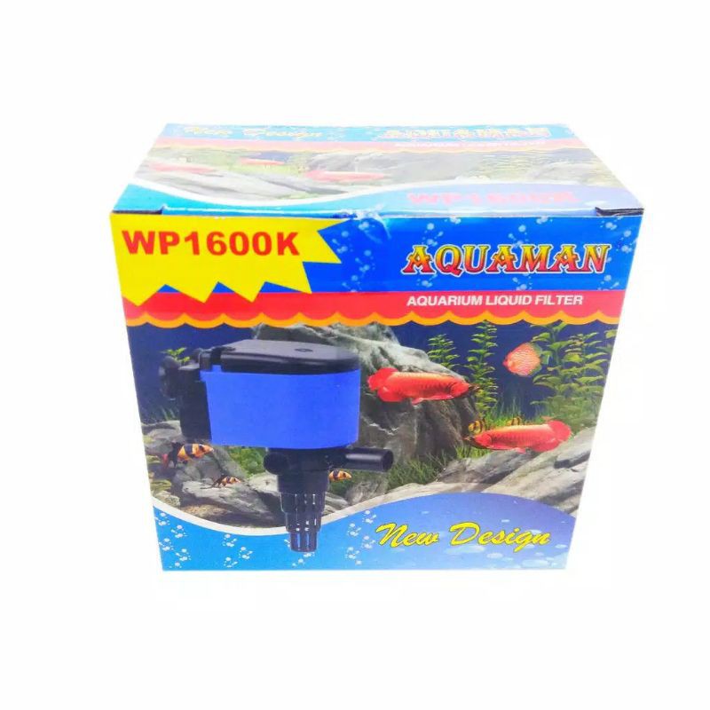 Mesin Pompa Aquarium Aquaman WP-1600 Aquarium Water Pump High Performance