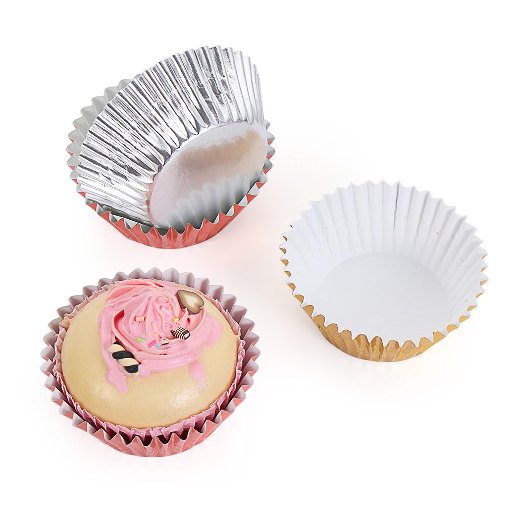 Suyo Kotak Cupcake / Muffin Bahan Aluminum Foil