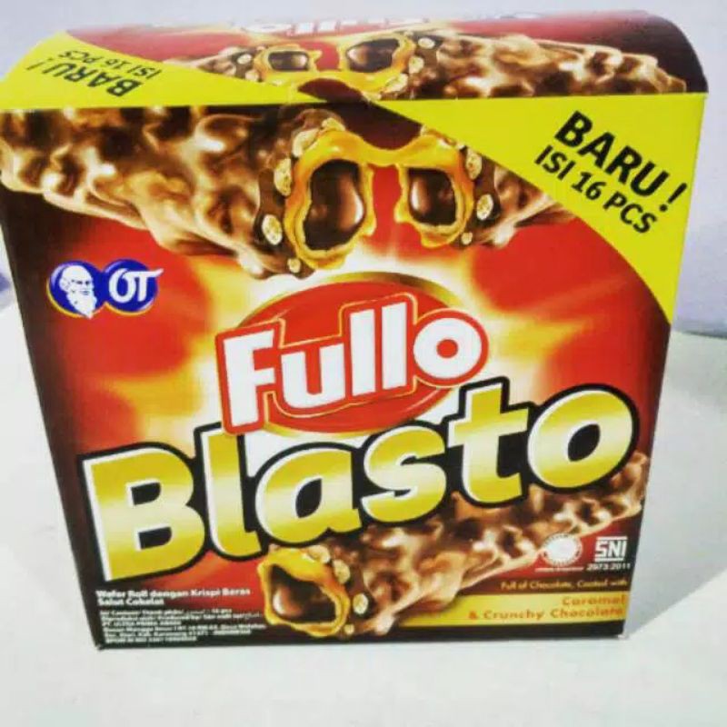 

Fullo Blasto Biskuit Wafer Full Coklat