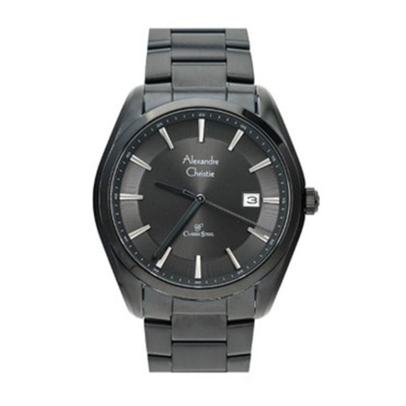 Jam Tangan Pria Alexandre Christie AC8648 Full Black