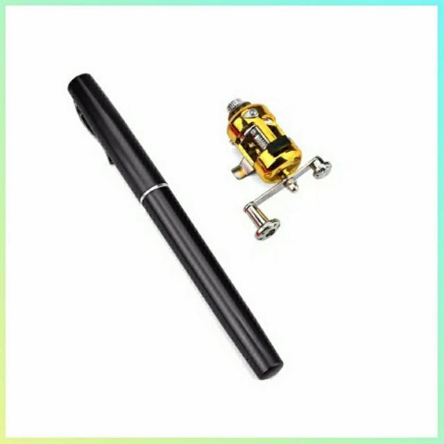 Jual Pulpen Joran Pancingan Mini Pulpen Set Pancingan Pen Fishing Rod