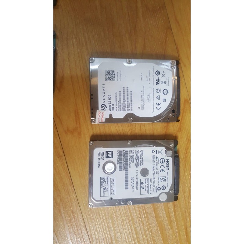 2pcs Hdd Reseller 500gb/750gb
