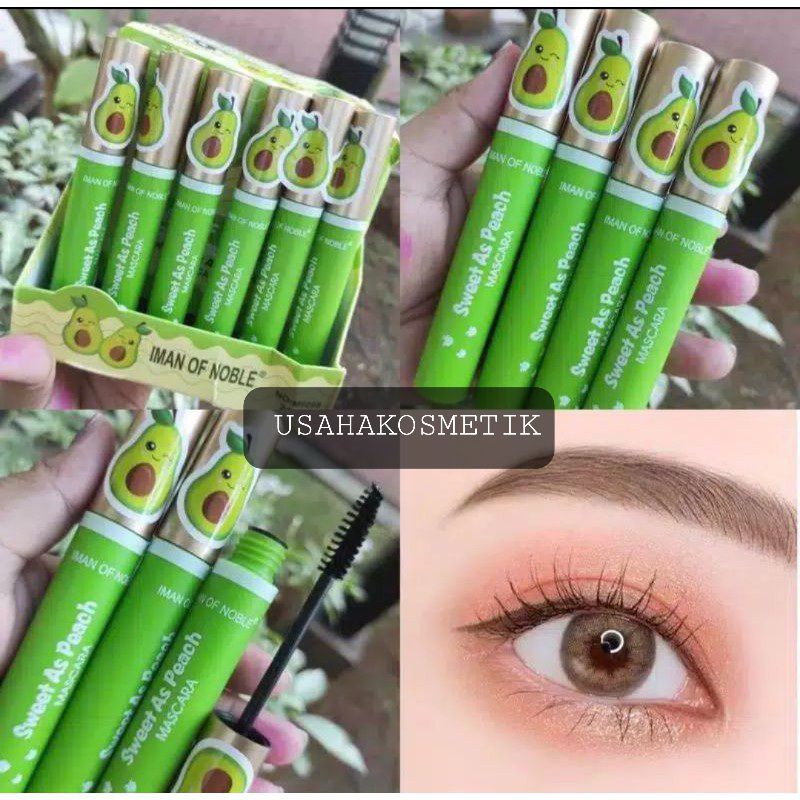 BEST SELLER MASCARA SWEET AS PEACH / AVOCADO WATERPROOF ECER