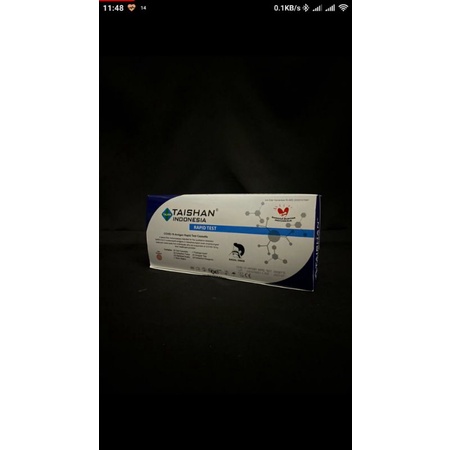 Clungene Merah Putih Clungene Biru Taishan Antigen Swab Test