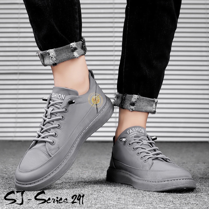 [JWALK] Sepatu Sneakers Pria Kasual Tali Elastis Series 2 Kualitas Premium -291