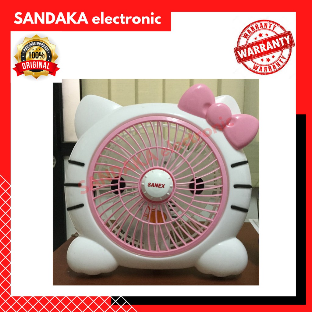 Kipas Angin Sanex 8 Karakter - Kipas Angin Karakter - Kipas Angin meja - Kipas angin Kotak