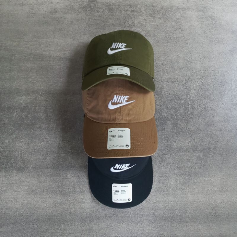 Topi NIKE Heritage 86 Futura Wash Cap - Unisex - Original & Resmi