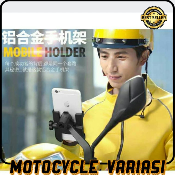 Holder HP Handphone Spion Nmax New Nmax 2020 Aerox New Aerox Vixion Xmax Mio Lexi Freego