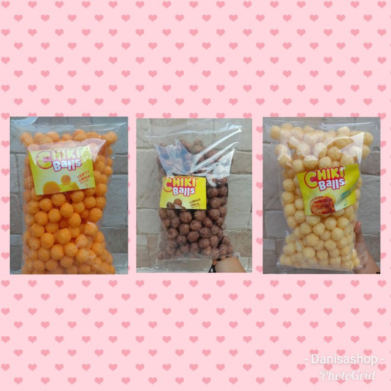 

Snack Ori Branded!!!CHIKI BALL KEJU,AYAM N COKLAT KILOAN 200 GR FREE BUBBLE WRAP/KARDUS