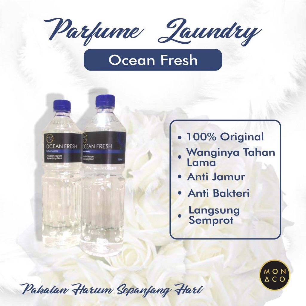 Parfum Laundry &amp; Seterika 1000 ML - AROMA OCEAN FRESH