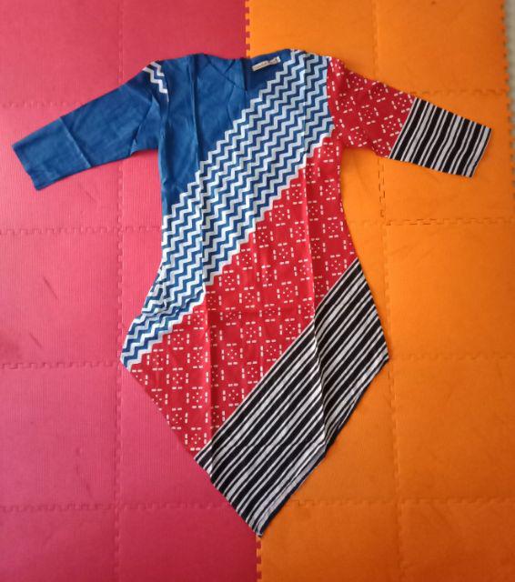 Tunic Lancip Lapis #3 Tunik Batik Cantik Warna Warni Seragaman Batik Kerja Wanita Murmer Modern
