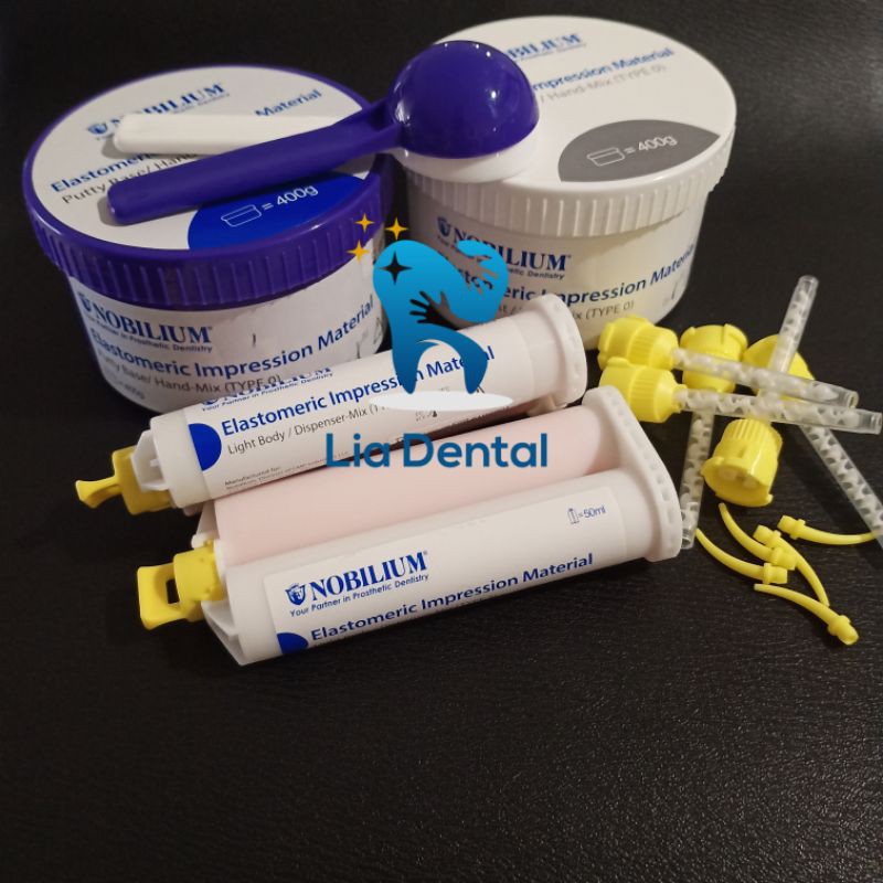 NOBILIUM ELASTOMERIC IMPRESSION MATERIAL  PUTTY / SET
