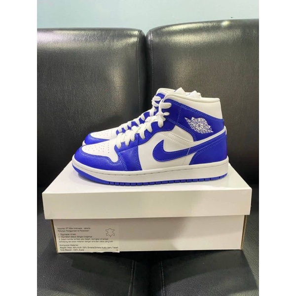 ORIGINAL  AIR JORDAN MID KENTUCHY BLUE