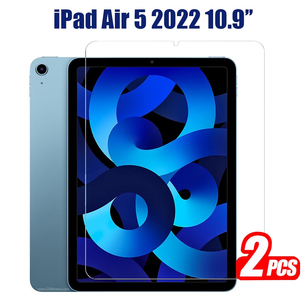 Pelindung Layar Tempered Glass Full Cover Untuk Apple iPad Air 5 2022 A2589 A2591 Air 5th generation 10.9 &quot;