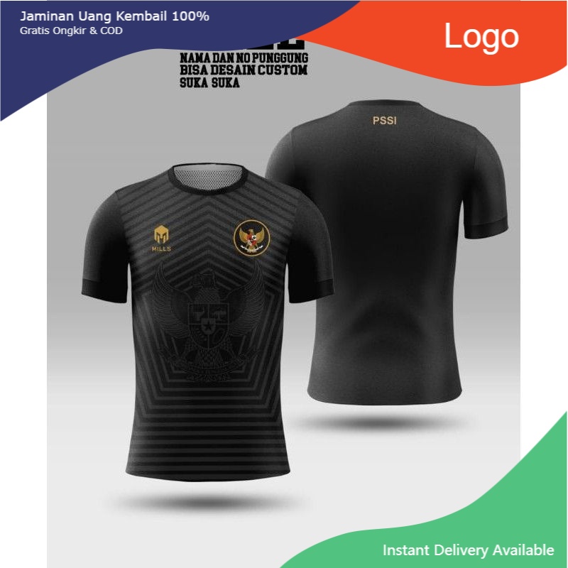 Jersey timnas Indonesia kaos bola futsal timnas mills away