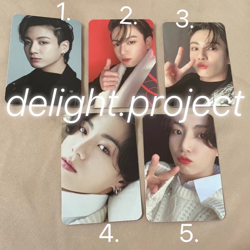 [READY] Pc photocard Jungkook Jk dicon magazine Korean korean japan jepang bts individu majalah