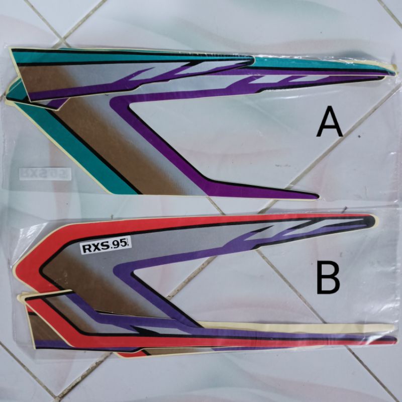 Striping RX SPECIAL 1995 | stiker motor yamaha rxs spesial lama